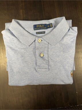 Polo Ralph Lauren Pima Soft Touch Polo Shirt Blue XL